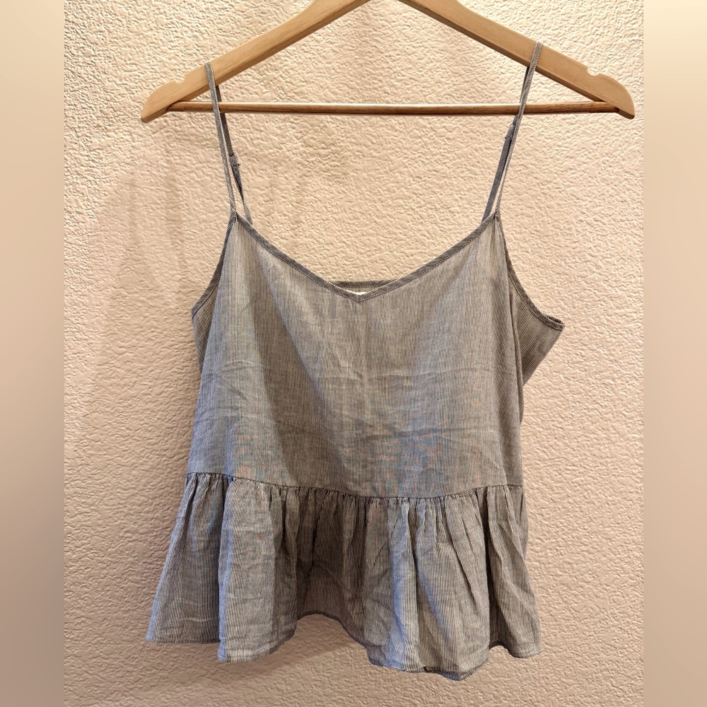 BCBGeneration Peplum Tank